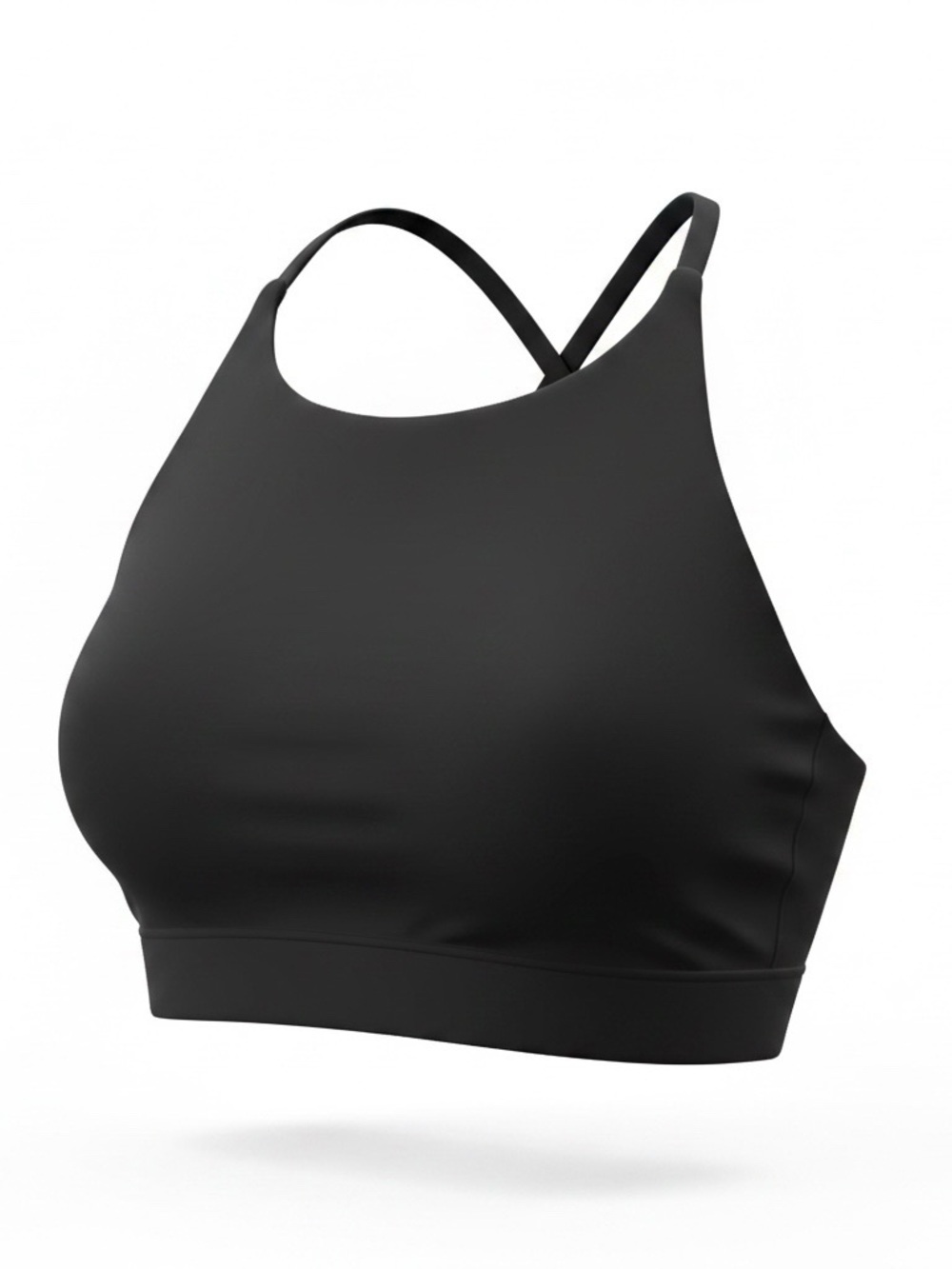 Victoria's Secret Black Cross-Back Sports Bralette